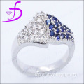 Fashion 925 silver plated jewelry ring, wholesale silver jewellery rings